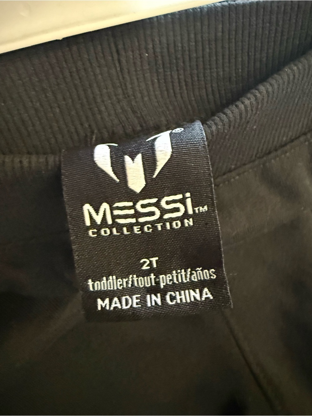Lionel MESSI 10 Black Kids Hoodie & Sweatpants Set with Pink LogoSize 2T NWT - Picture 9 of 11